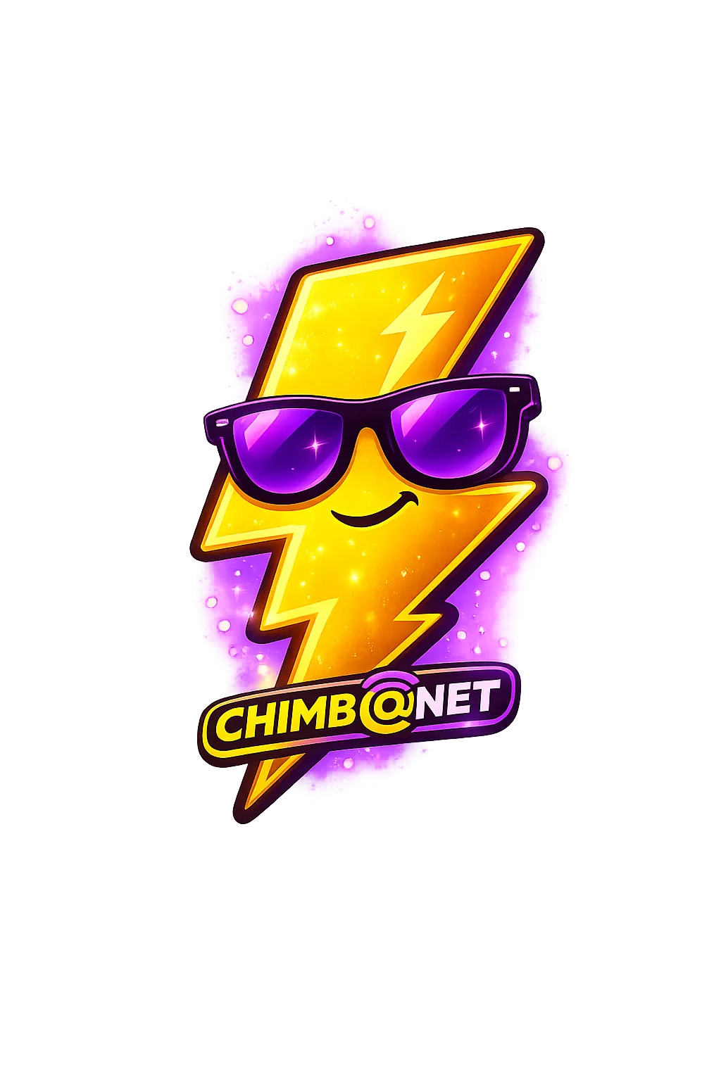 Mascota CHIMB@NET - Rayo con gafas